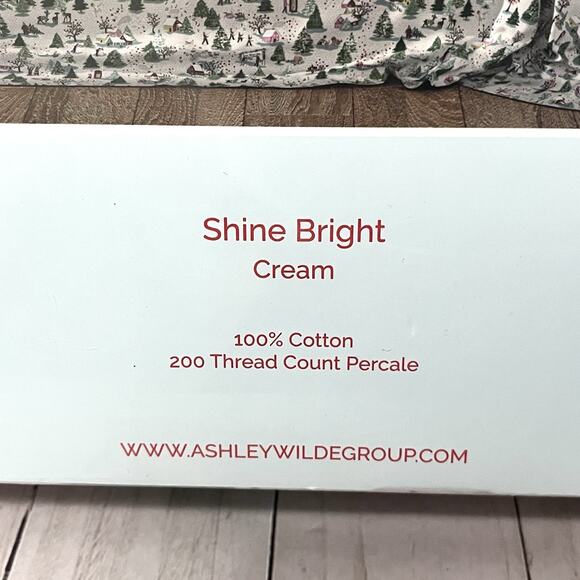 NEW!!! CATH KIDSTON 4 Piece "Shine Bright” Cream Queen Sheet Set🇬🇧 - Picture 8 of 10